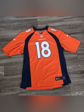 Nike Denver Broncos Peyton Manning #18 On Field Jersey Size L